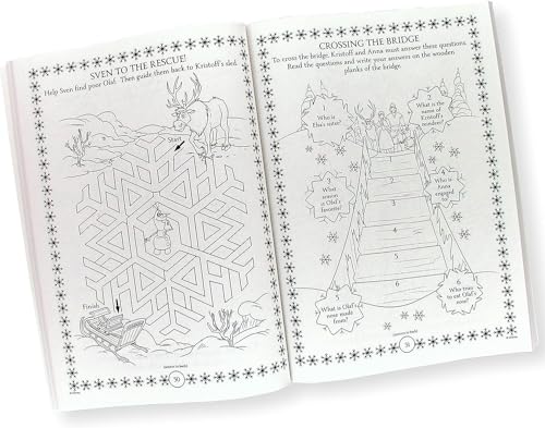 Frozen 2 Coloring Book Set - Educational Fun for Kids