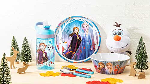 Disney Frozen 2 5-Piece Dinnerware Set - Kid-Friendly