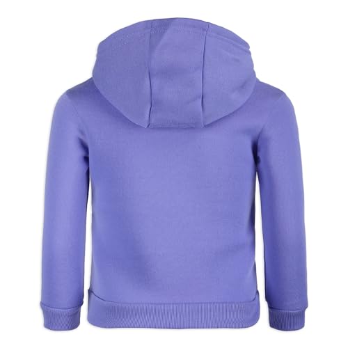 Disney Frozen Girls' Half Zip Hoodie - Purple