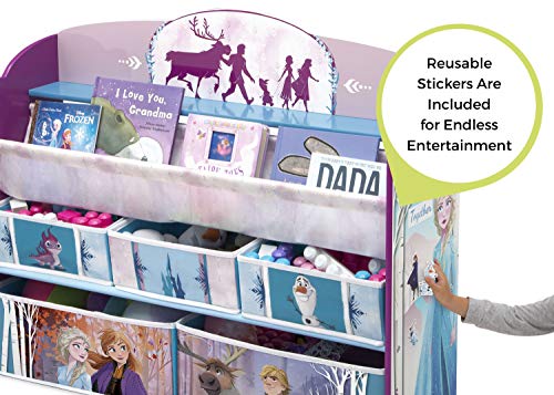 Disney Frozen II Toy and Book Organizer