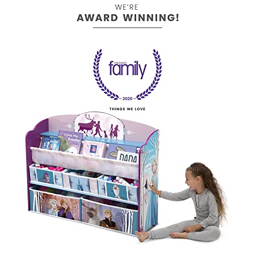 Disney Frozen II Toy and Book Organizer