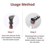 2-Pack Wine Aerator Pourer with Gift Box