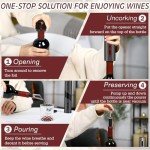 6-in-1 Electric Wine Opener Gift Set
