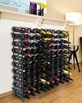 Freestanding Wine Rack Holds 100 Bottles