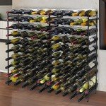 Freestanding Wine Rack Holds 100 Bottles