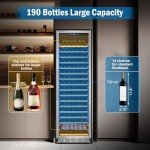 24-Inch Wine Fridge for 190 Bottles