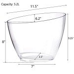 Acrylic Wine Ice Bucket Chiller – 2 Pack