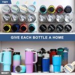 3-Tier Stackable Organizer for Wine and Tumblers