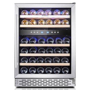 Phiestina 24-Inch Dual Zone Wine Cooler