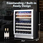 Phiestina 24-Inch Dual Zone Wine Cooler