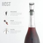Stainless Steel Wine Filter Pour Spout & Stopper