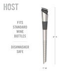 Stainless Steel Wine Filter Pour Spout & Stopper