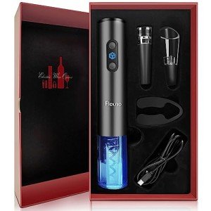 Flauno Rechargeable Electric Wine Opener Set