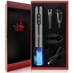 Flauno Rechargeable Electric Wine Opener Set