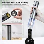 Flauno Rechargeable Electric Wine Opener Set