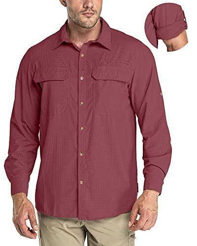 Men's UV Protection Long Sleeve Fishing Shirt