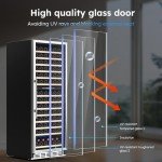 Dual Zone Wine Cooler for 180 Bottles