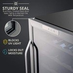 Ivation 51-Bottle Stainless Steel Wine Cooler