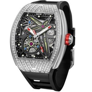 Carnival Men's Luxury Waterproof Wine Barrel Watch