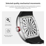 Carnival Men's Luxury Waterproof Wine Barrel Watch