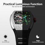 Carnival Men's Luxury Waterproof Wine Barrel Watch