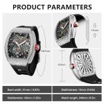Carnival Men's Luxury Waterproof Wine Barrel Watch