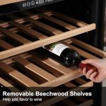 Dual Zone Wine Cooler with Digital Touchscreen