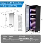 Dual Zone Wine Cooler with Digital Touchscreen