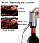 Electric Wine Aerator and Dispenser for Enthusiasts