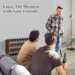 Elegant 36-Bottle Walnut Wine Rack by Bambloom