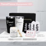 Couples' Engagement Wine Gift Set with Extras