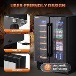 Dual Zone Wine and Beverage Cooler, 24 Inch