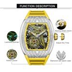 Men's Carnival Wine Barrel Automatic Watch