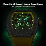 Men's Carnival Wine Barrel Automatic Watch