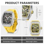 Men's Carnival Wine Barrel Automatic Watch