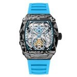 Wine Barrel Shaped Automatic Watch for Men