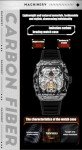 Wine Barrel Shaped Automatic Watch for Men