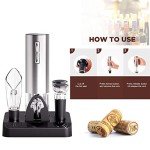 Electric Wine Opener Set with USB Charging
