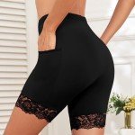 Cooling Anti-Chafing Satin Slip Shorts for Women