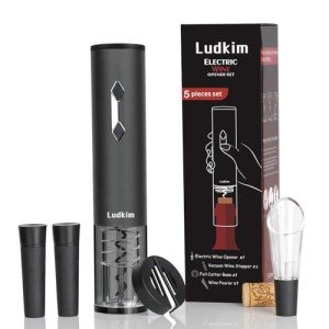 Automatic Electric Wine Opener Set with Accessories