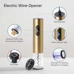 Rechargeable Electric Wine Opener with Foil Cutter