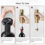 Rechargeable Electric Wine Opener with Foil Cutter