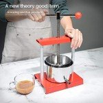 Stainless Steel Wine and Juice Manual Press