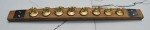 Walnut Barrel Stave Wine Rack for Cork Display