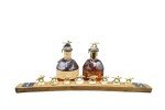Walnut Barrel Stave Wine Rack for Cork Display