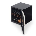 23-Bottle Wine Fridge with Glass Door & Handle