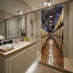 3D Wine Cellar Door Stickers - Waterproof Decals