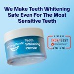 MySweetSmile Whitening Powder - Dentist Recommended Mint Flavor