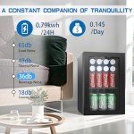 Compact Beverage Refrigerator for Wine and More