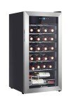 28-Bottle Wine Fridge with Adjustable Temperature